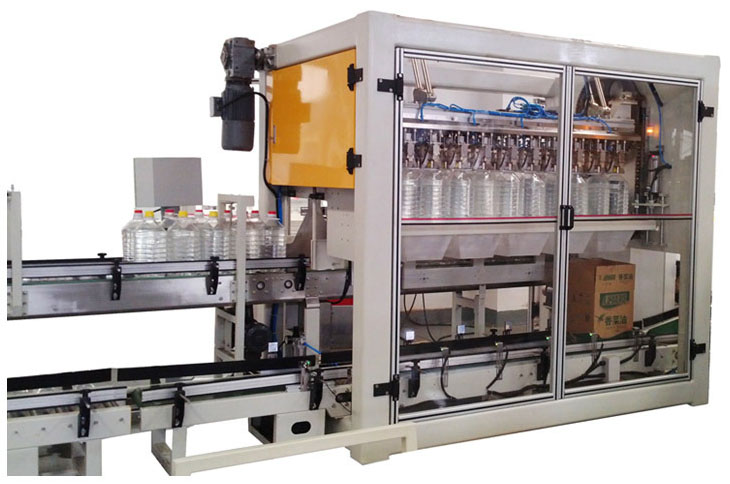 1升自動潤滑油開裝封箱包裝機